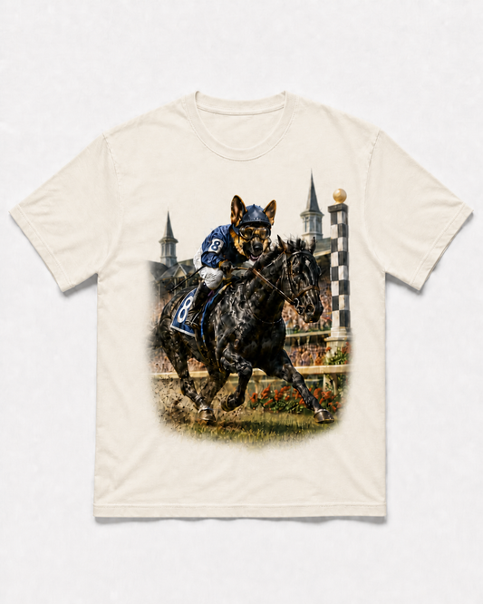 Hudson Derby Rider Tee | Garment-Dyed Limited Edition