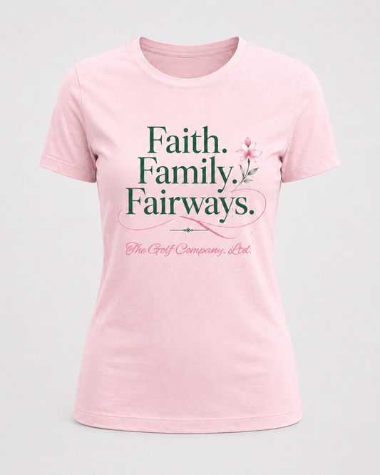 Faith. Family. Fairways. Women’s Tee