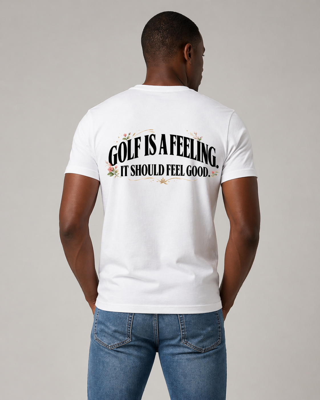 Augusta Collection Golf Is A Feeling Tee