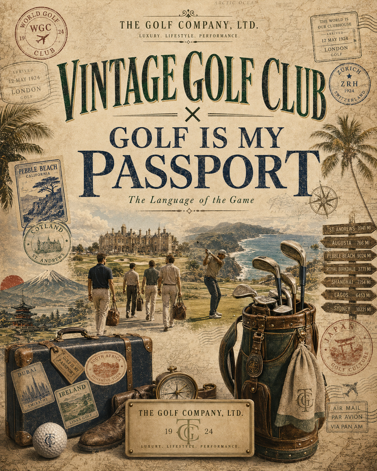 Vintage Golf Club × Golf Is My Passport