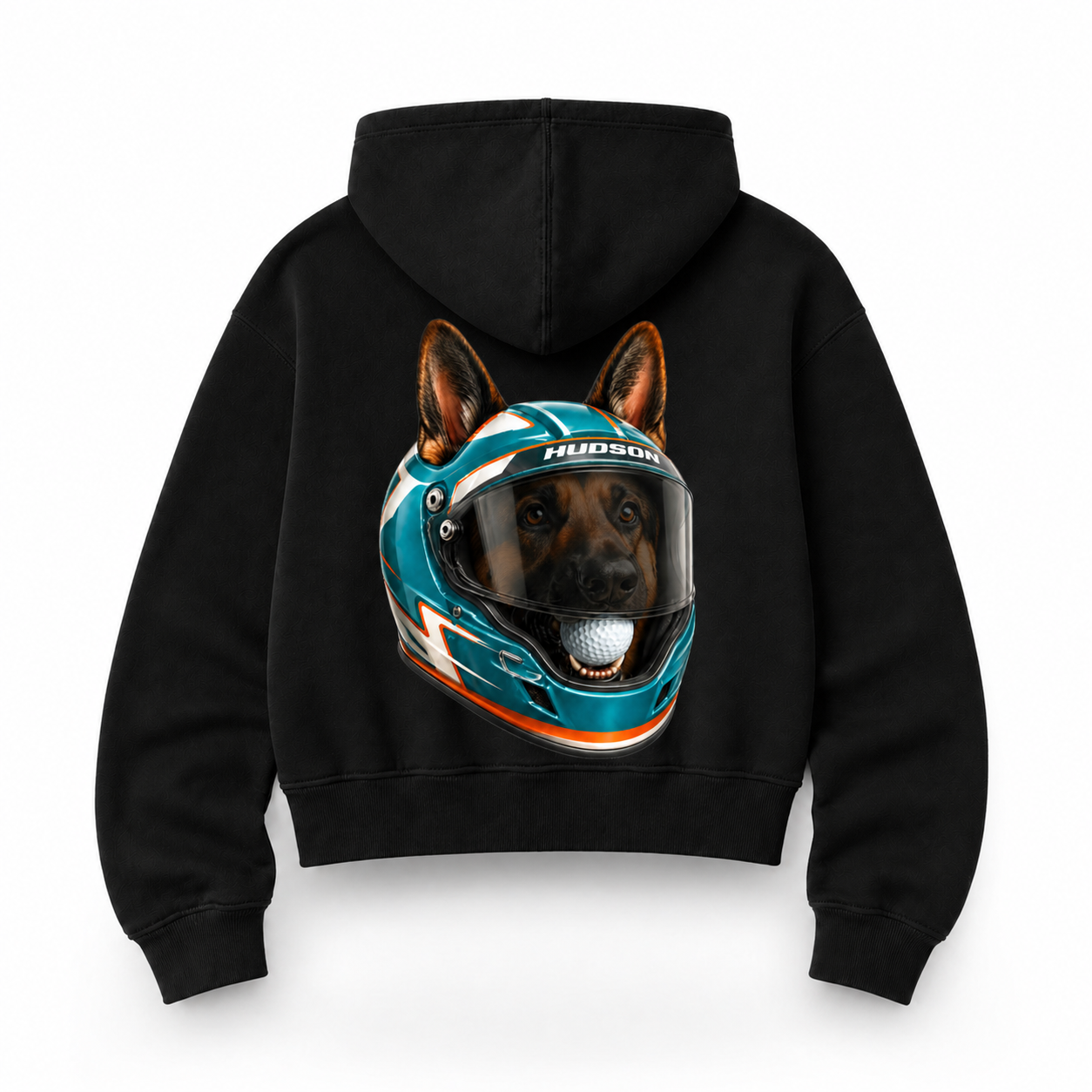 Hudson Helmet Cropped Zip Hoodie | Miami 2026 Edition