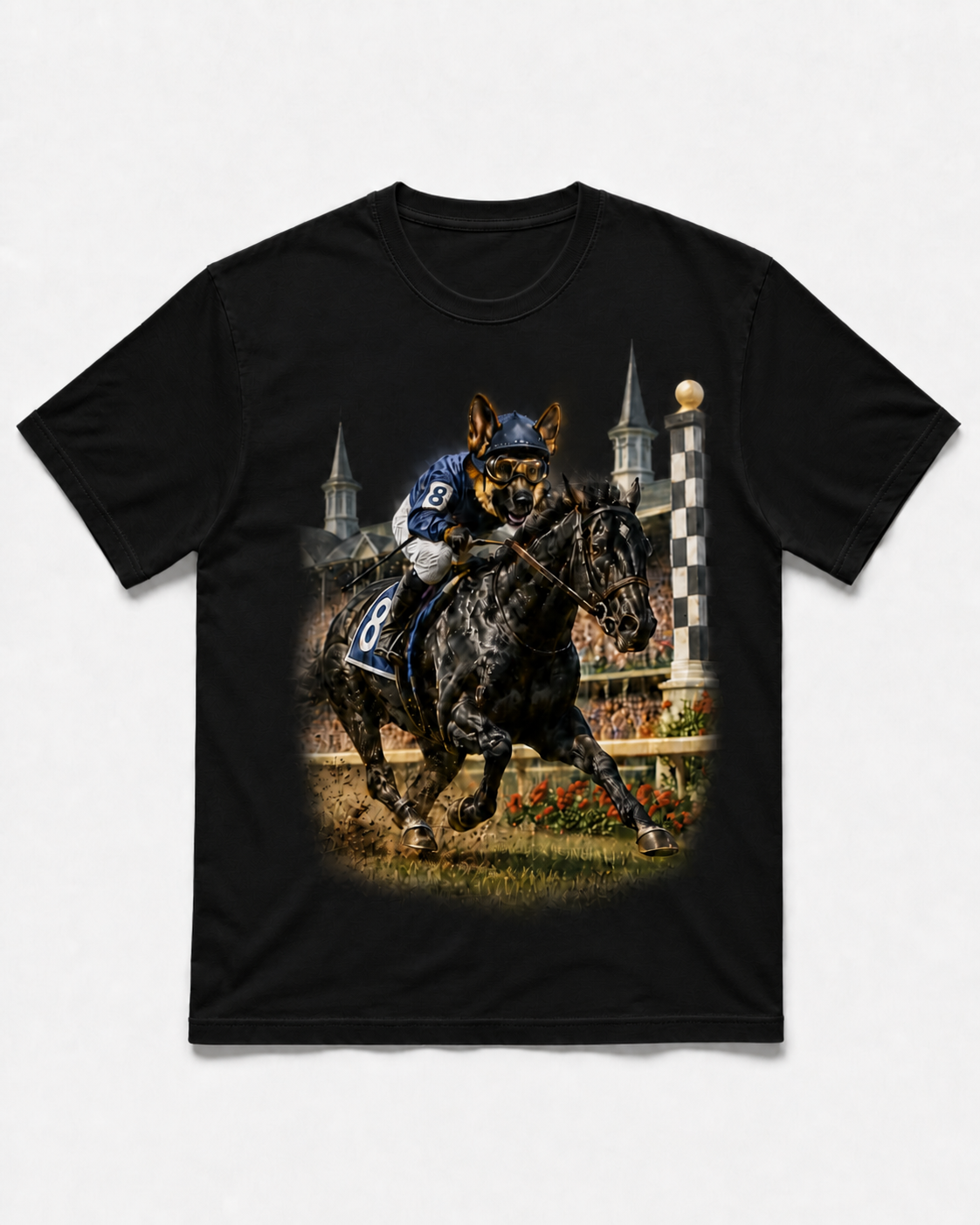 Hudson Derby Rider Tee | Garment-Dyed Limited Edition