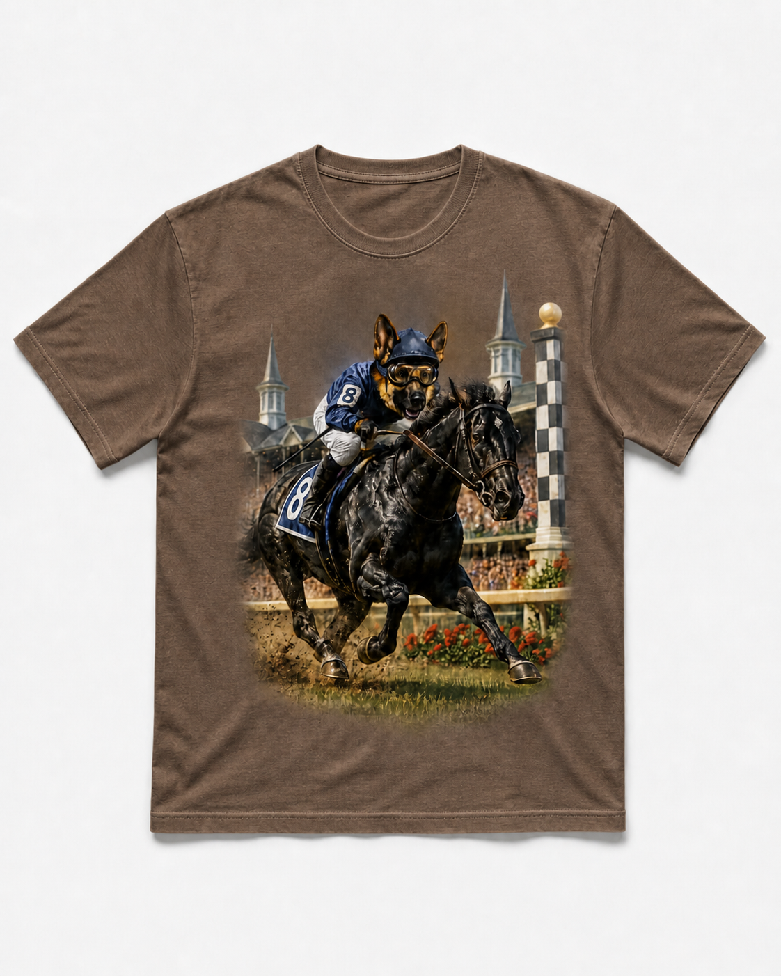 Hudson Derby Rider Tee | Garment-Dyed Limited Edition