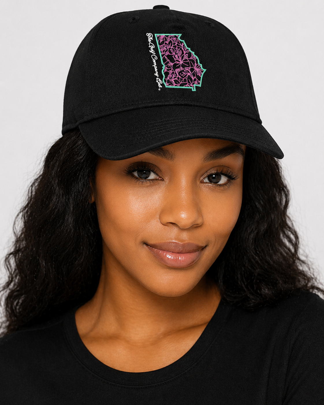 Augusta Collection Georgia Golf Dad Cap