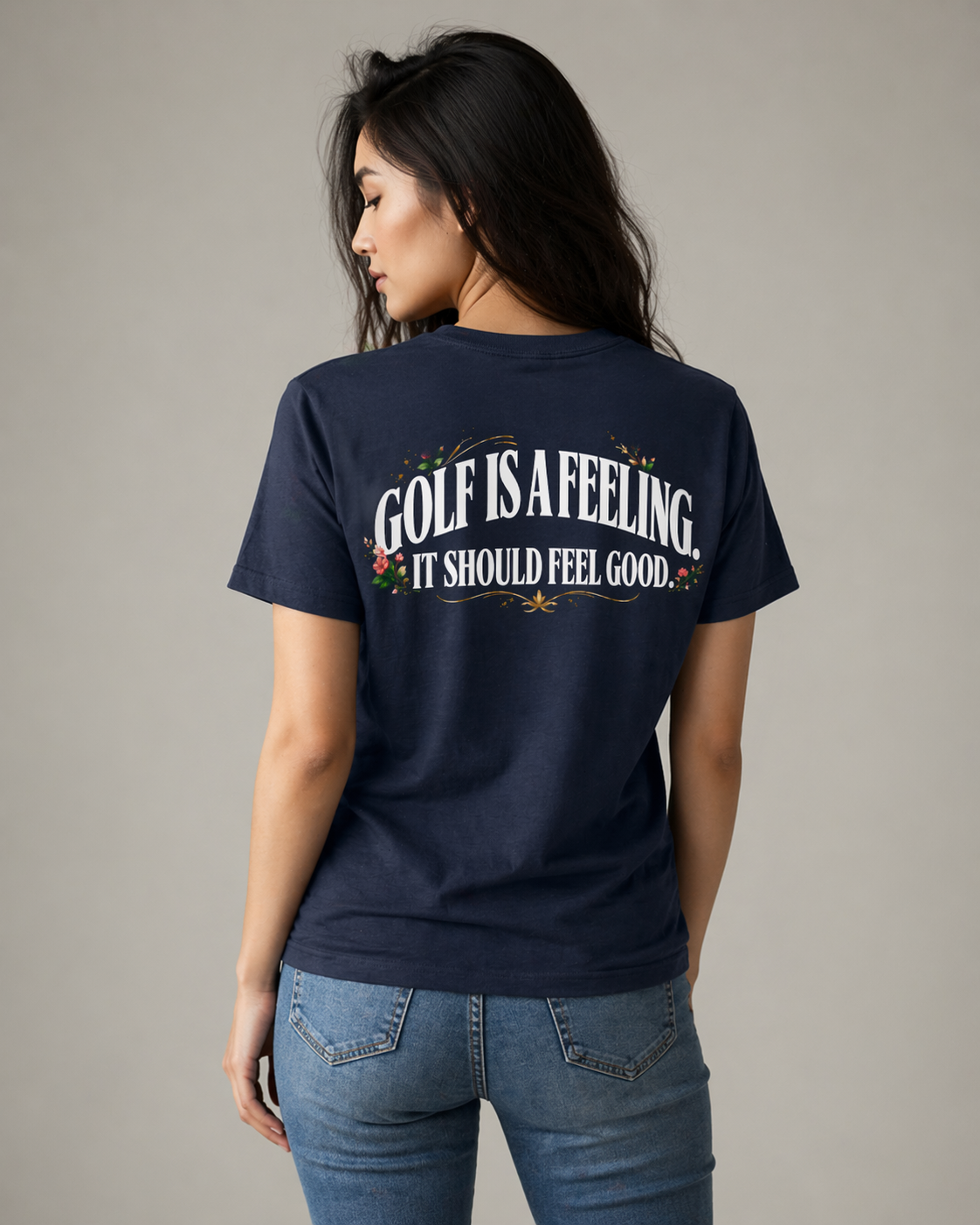 Augusta Collection Golf Is A Feeling Tee