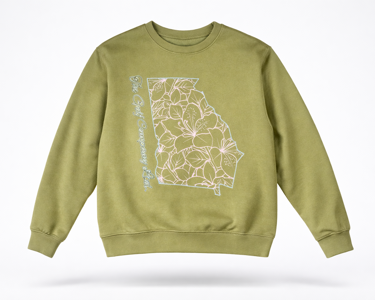 Georgia Azalea Floral Crewneck