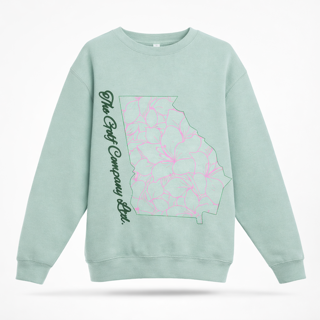 Georgia Azalea Floral Crewneck