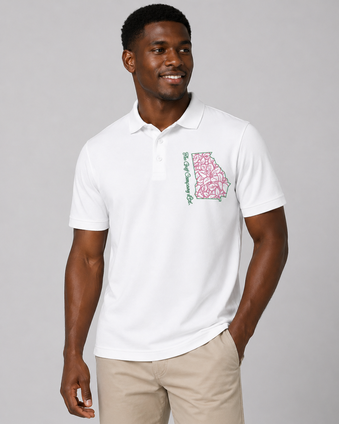 Augusta Collection Georgia Golf Pima Cotton Polo