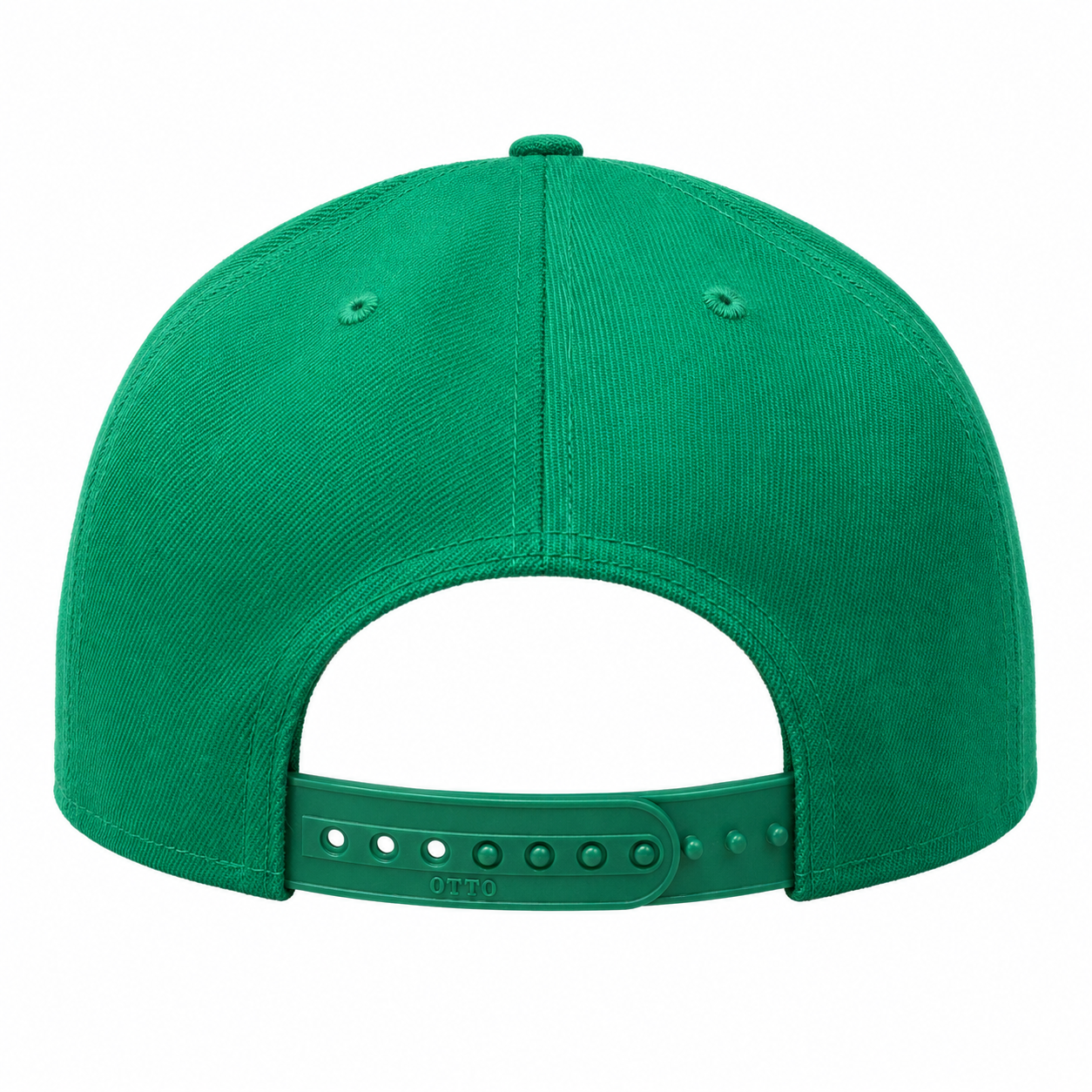 Green cap with a white background