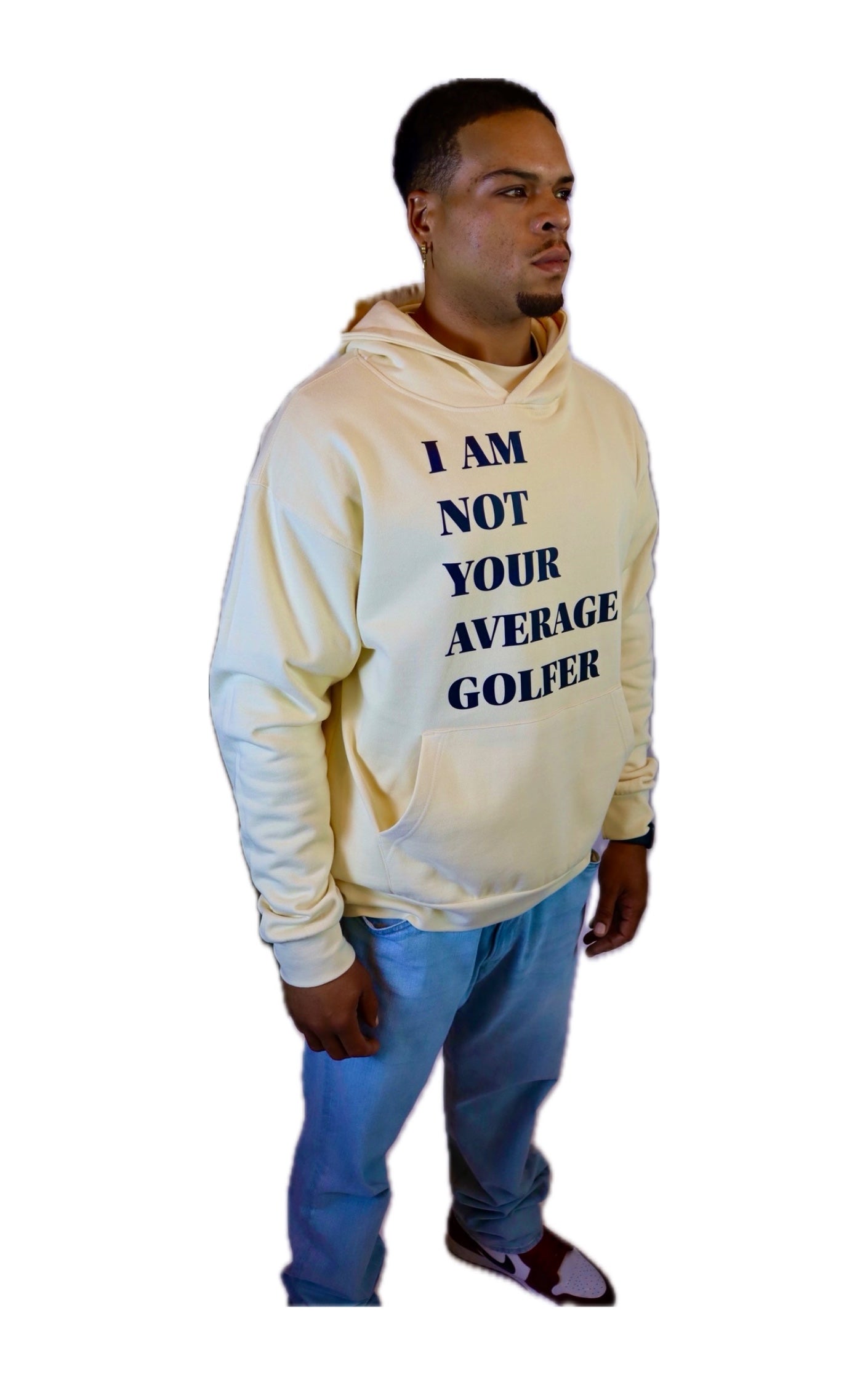 The “I AM NOT YOUR AVERAGE GOLFER” Premium Hoodie