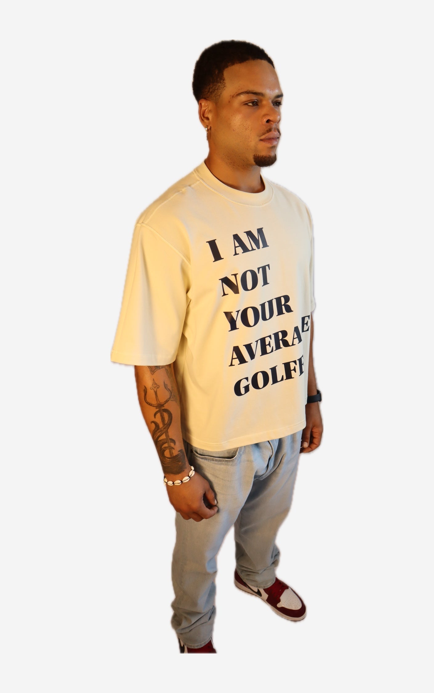 The Hudson “I AM NOT YOUR AVERAGE GOLFER” Tee