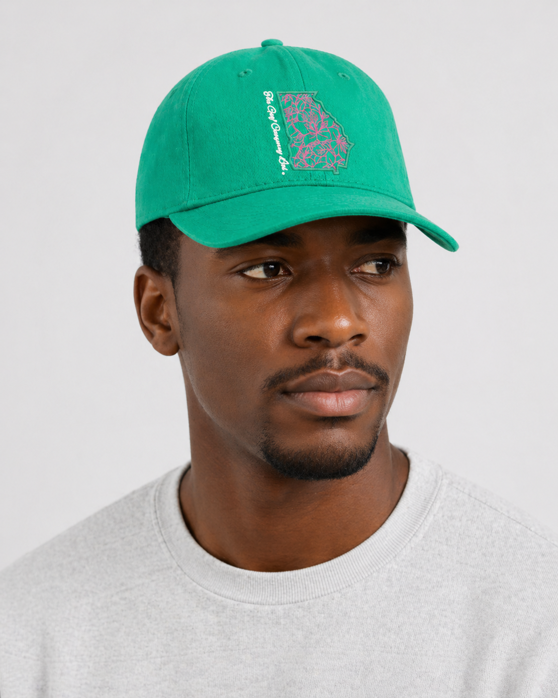 Augusta Collection Georgia Golf Dad Cap