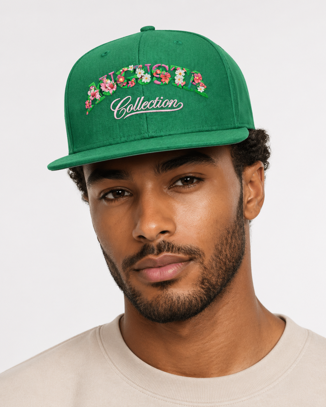 Augusta Collection Azalea Floral Snapback Hat