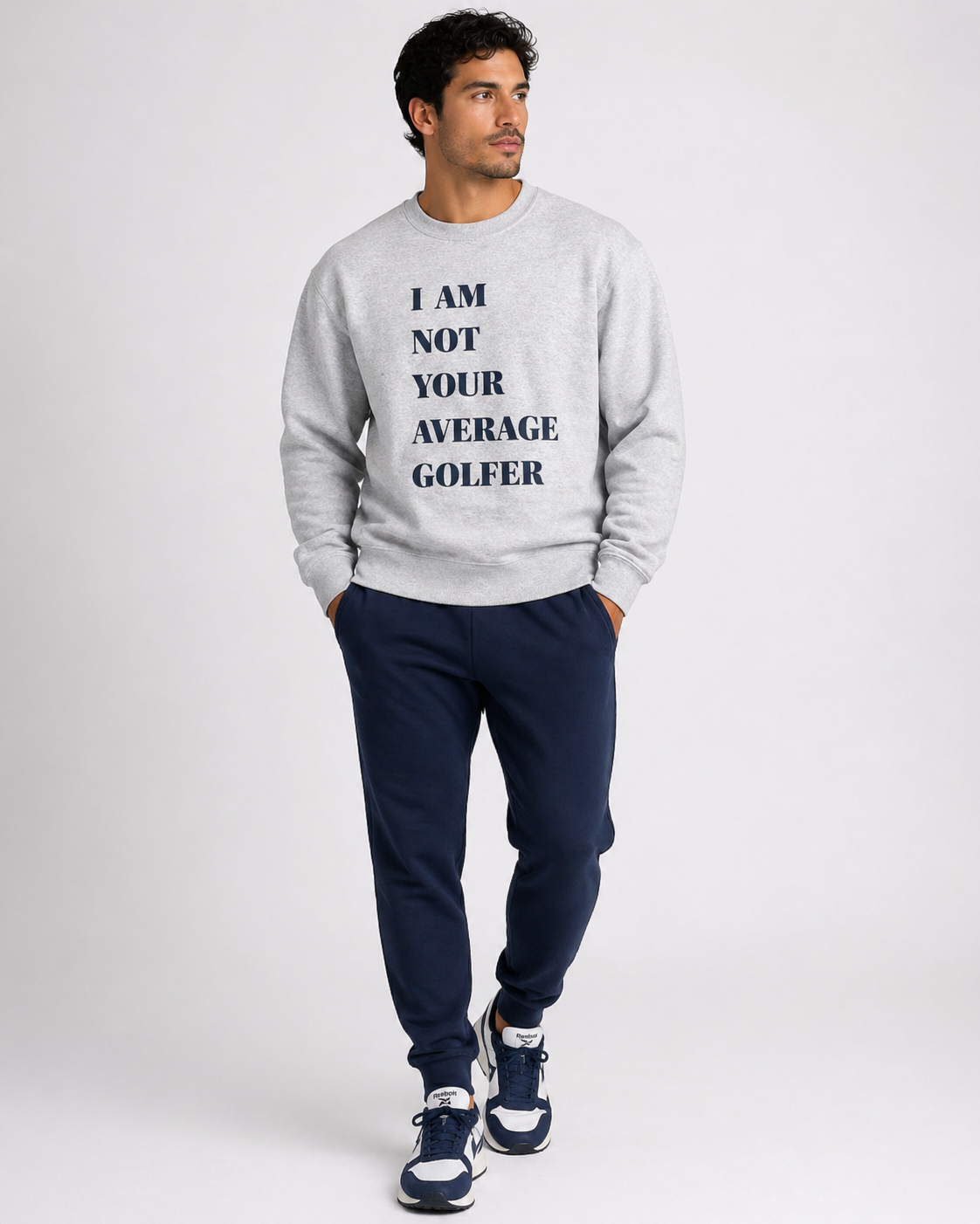 I Am Not Your Average Golfer Crewneck