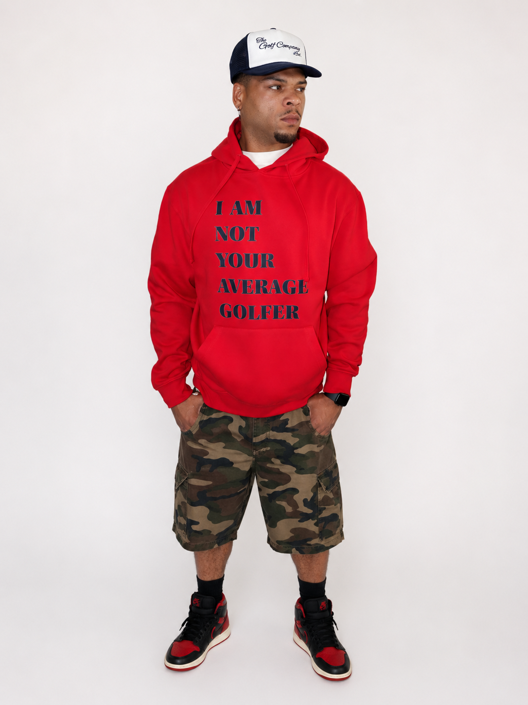 I Am Not Your Average Golfer Hoodie