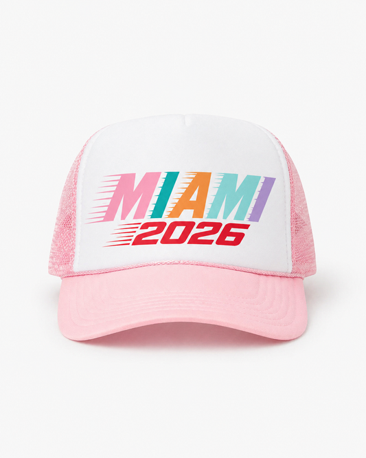 Miami 2026 Trucker Hat | Race Weekend Edition