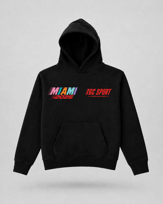 Hudson Helmet Hoodie | Miami 2026 Edition