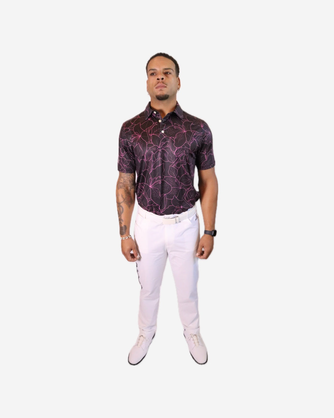 The Augusta Black Polo