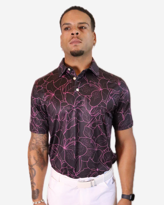 The Augusta Black Polo