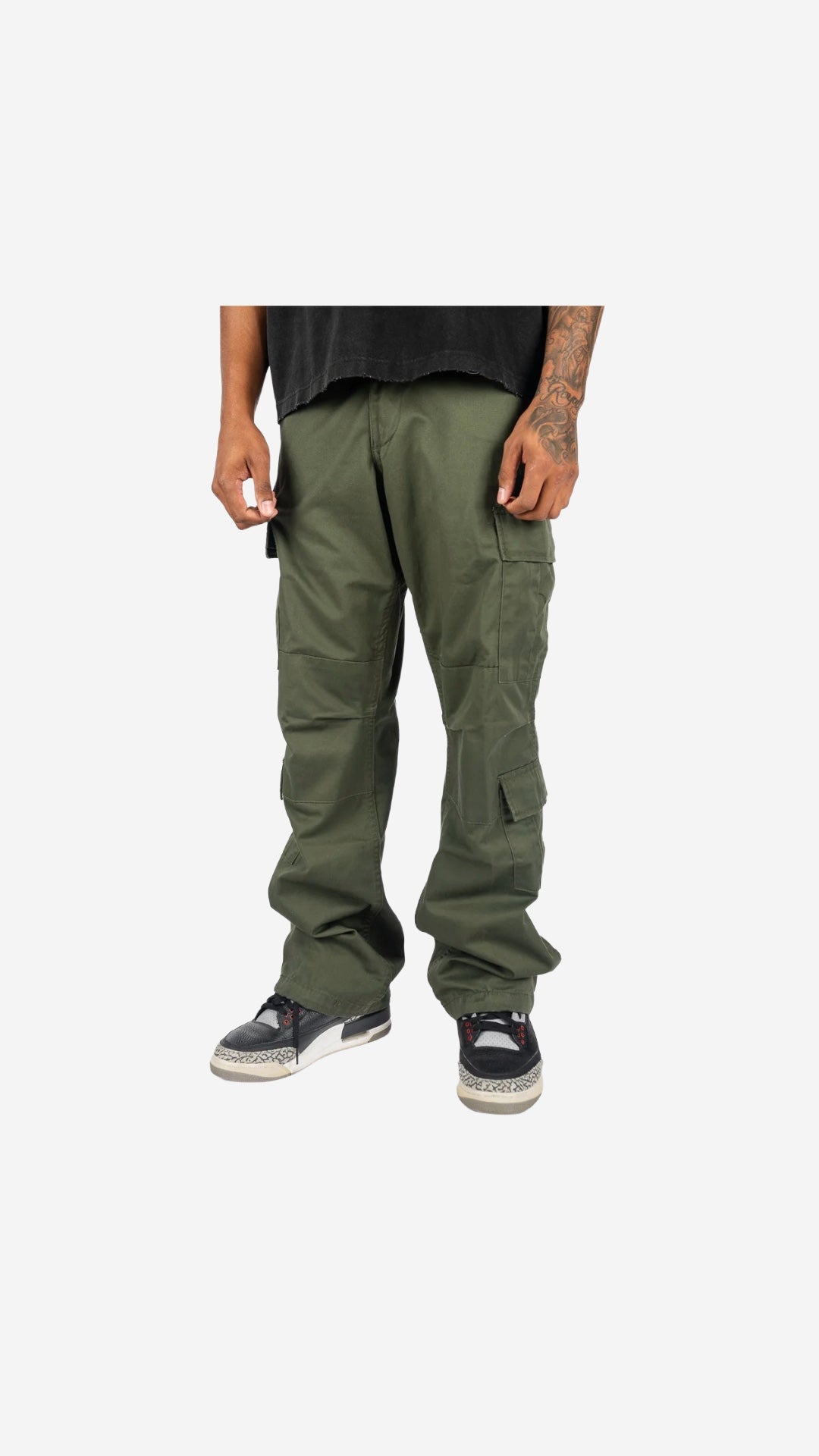 Vintage Cargo Fatigue Pants
