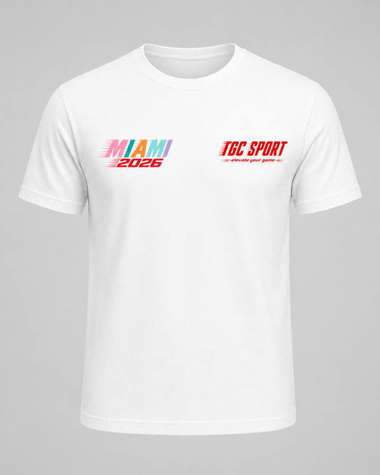 Hudson Helmet Tee | Miami 2026 Edition