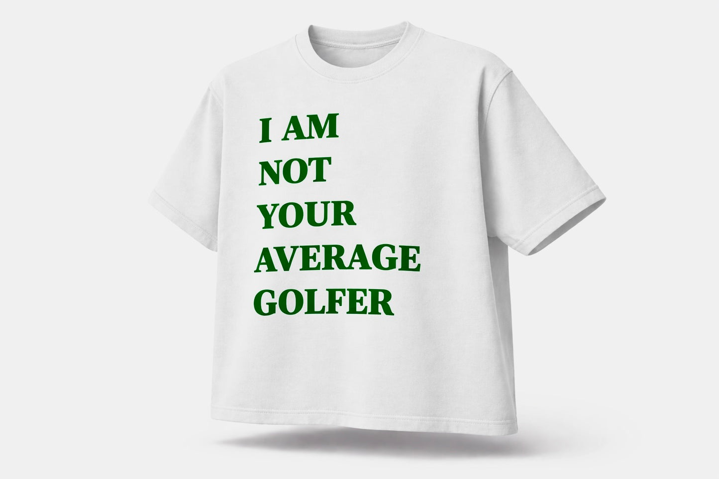 Augusta Collection x I Am Not Your Average Golfer Premium T-Shirt