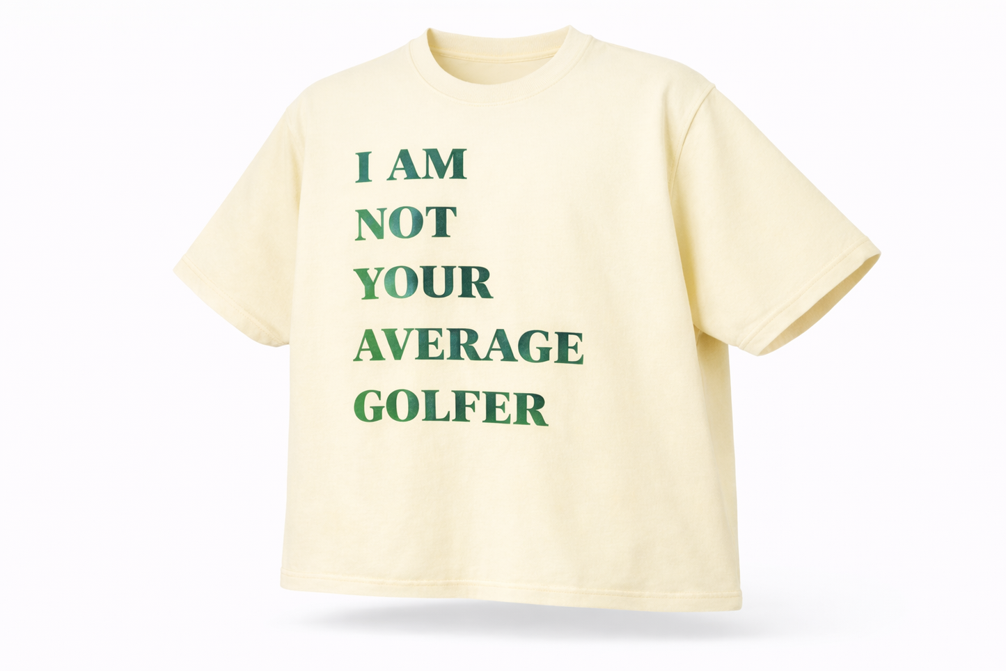 Augusta Collection x I Am Not Your Average Golfer Premium T-Shirt